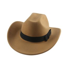 Hat Cowboy Western Cowboy Hats Hats for Men Hats for Women Wide Brim Panama Coffee Khaki Camel British Top Hat