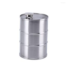 Hip Flasks 25oz Stainless Steel Flask Oil Drums Food Grade Whisky Flagon Portable Outdoor Water Bottle Travel Wine Pot