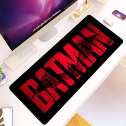 Pads DC Hero Batman Mousepad HD Printing Computer Gamers Locking Edge Nonslip Mouse Pad XXL90x40cm Keyboard PC Desk Pad