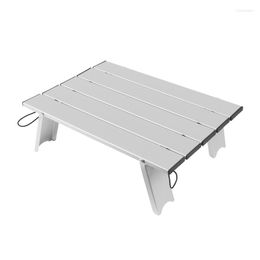 Camp Furniture Lighten Up Mini Outdoor Collapsible Table With Aluminium Alloy For Picnic Fishing Ultra Light Bedroom Folding Desk