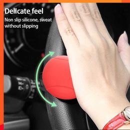 New Ball Shaped Turning Steering Wheel Booster Spinner Knob Anti-slip Bearing Power Handle Car Accessories Steering Wheel Booster