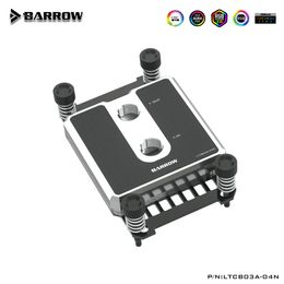 Cooling Barrow CPU Water Block Cooler CPU Use for AMD RYZEN AM3/ AM4 / POM / Brass Metal Top / ARGB Light compatible 5V GND 3PIN Header