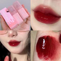 Lip Gloss Mirror Water Long Lasting Moisturizing High Tint Makeup Lipstick Cosmetics And Liquid Mud Light Smooth E7T9