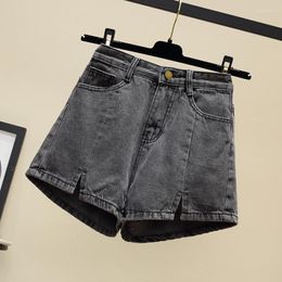 Women's Jeans Women Fashion Ripped High Waisted Denim Shorts Female Vintage Summer Casual Pocket Short Ladies Pants Jan G349