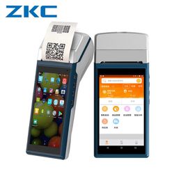 Printers Android 7.1 Free SDK Mobile POS Tablet With 58mm Thermal Printer NFC RFID Reader QR CODE Scanner