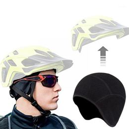 Cycling Caps & Masks 2023 Autumn And Winter Sports Riding Cap Running Ski Hat Women's Warm Fleece Polar Men's Light I9Z9