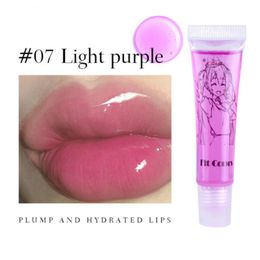 Lip Gloss High Lipstick Natural Mint Lasting Moisturizing Glitter Fall Winter Reduce Lips Lines Plumping Serum Oil