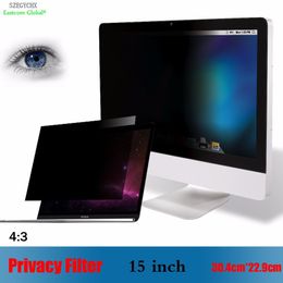 Philtres 15 inch 4 3 30.4cm*22.9cm Screen Protectors Laptop Privacy Computer Monitor Protective Film Notebook Computers Privacy Philtre