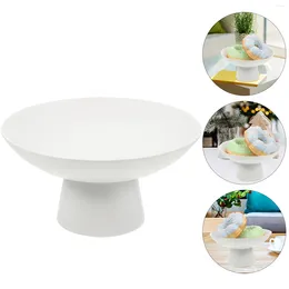 Dinnerware Sets Ceramic Fruit Bowl Dessert Plates Modern Dried Tray Gift Display Stand Ceramics Decorative High Base Footed