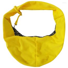 Dog Car Seat Covers Yellow Portable Bag For Small Dogs Puppy Carrier Single-shoulder Pet Slings