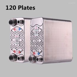 Kitchen Faucets 120 Plates Stainless Steel Heat Exchanger Brazed Plate Type Water Heater SUS304