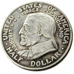1936 Cleveland Centennial Commemorative Silver Plated Half dollar Copy Coins