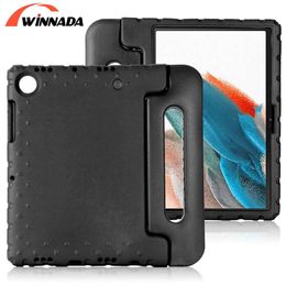 Case For Samsung Galaxy Tab A8 10.5 2021 case Shock Proof EVA full body cover Handle stand tablet cover for SMX200 X205 for kids