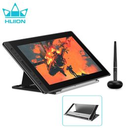 Tablets HUION Kamvas Pro 16 15.6 Inch Graphics Tablet Screen Drawing Monitor 8192 Levels Pressure Digital Pen with 6 Shortcut Keys