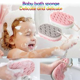 Soft Sponge Bath Ball Skin Exfoliating Shower Rub Whole Body Massage Brush Scrubber For Baby Adult Bathroom Accessories