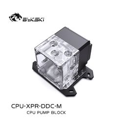 Cooling Bykski Pump Reservoir Integrated RGB CPU Water Cooling Block for AMD AM2 AM3 AM4 CPUXPRDDCM