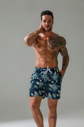 Men's Shorts Selling Custom Logo Private Label Mens Swim Trunks Beach For MenMen's
