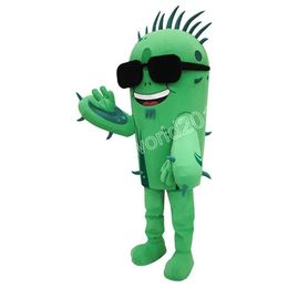 Halloween Spike Cactus Mascot Costume Simulation Cartoon Character Outfit Suit Carnival Adults Birthday Party Fancy Outfit for Men Women
