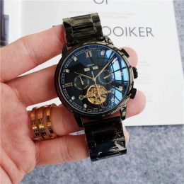 top-level brand Wrist Watch Men's Luxury Business Watch Luminous Relgio Digital Automatic Mechanical Wristwatch Tourbillon Waterproof Watches Men Wristwatches
