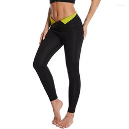 Women's Leggings Neoprene Sauna Sweat Women Slimming Seamless Leggins Push Up High Waist Body Shaper Sports Yoga Pants Fitness Tights