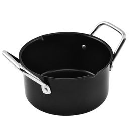 Pans Carbon Steel Cooking Pot Noodle Soup Stock Porridge Pots Household Outdoor BBQ Sauce Picnic Camping