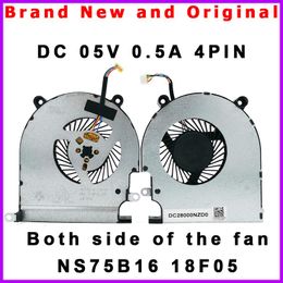 Pads New Cooling Fan Cooler Radiator For Dell WD19 WD19TB WD19TBS WD19DC K20A 0C96VF NS75B16 18F05 DC 5V 0.5A