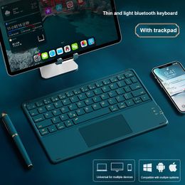 Keyboards Xiaomi Touch Wireless Keyboard Bluetooth Tablet Android IOS Windows For iPad Keyboard Mouse Wireless Teclado Pro Air for Xiaomi