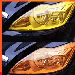 New Film Self-adhesive Fog Lamp Headlight Tail Light Tone Car Light Sticker Durable Tint Vinyl Film Sticker Car Interior Accessories