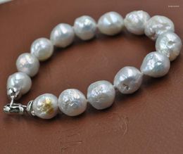 Strand 11-14mm Fine Luster Natural Color Kasumi Cultured Pearl Bracelet