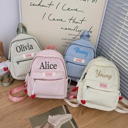 School Bags Personalized Travel Backpack Your Name Women's Fashion Customized Embroidered For Her Birthday Gift