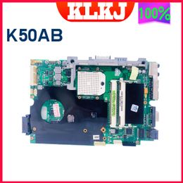 Motherboard Dinzi K50AB Laptop Motherboard For Asus K50AB K40AB K50AF Notebook Mainboard 15inch 14inch 100% Working Well