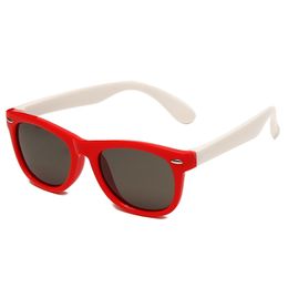 Children's Sunglasses Boys Cute Anti Ultraviolet Children's Sunglasses Fashionable Polarized Girls' Sunglasses