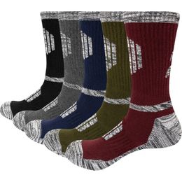 Sports Socks YUEDGE Brand Men's Combed Cotton Breathable Deodorant Casual Cushion Gym Golf Cycling Athletic Sports Crew Socks For Size 36-46 230526