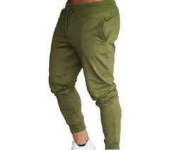 2023Fashion Brand logo Men's Gyms Pants Joggers Fitness Casual Long trousers Men Workout Skinny Sweatpants Jogger Tracksuit Trousers