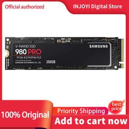 Drives SAMSUNG SSD M.2 250GB 500GB 1TB 2TB 980 Pro Internal Solid State Disc M2 2280 PCIe Gen 4.0 x 4 NVMe 1.3c 250 500 MZV8V250B