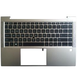 Frames New Backlit US Keyboard For HP EliteBook 840 G8 745 845 G7 6070B1847701 M36312001 M36312B31 With Palmrest Upper Cover Case