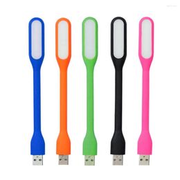 1/4pcs Bright Flexible Desk Reading Mini USB LED Light Lamp For Laptop Power Bank Computer Colourful Lamps