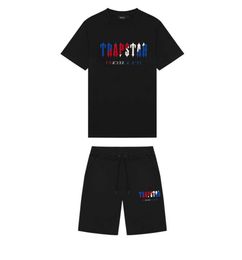 23ss Limited Edition TrapStar t Shirt Short Sleeve Shorts Shooter Suit London Street Fashion Cotton Comfort Couple Casual