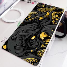 Pads MultiSize art Mouse Pad Game Components Original Art rug Design Mouse Pad Black Cute anime PC Gamer Computer Keyboard Desk Pad