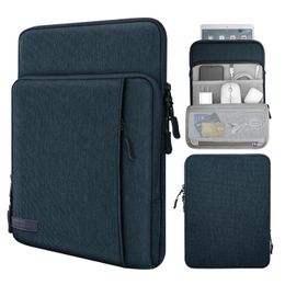 Case 911 Inch Tablet Sleeve Bag Carrying Case with Storage Pockets For Samsung Galaxy Tab S6 Lite Galaxy Tab S7 iPad Pro 11/iPad 9.7