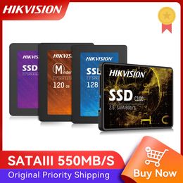 Drives HIKVISION SSD 2.5 SATA C100 E100 minder 120gb128gb240gb480gb1tb Internal Solid State Drives Official Disc For Laptops Desktops