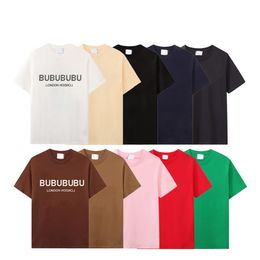 Men's T-shirts 10 Colours Summer t Designer Classic Design Round Tee Man Size S--xxl