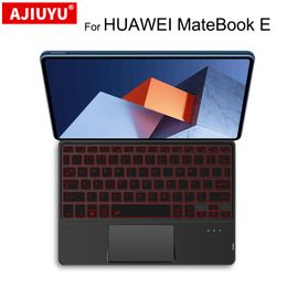 Keyboards TouchPad Keyboard Backlight Bluetooth For Huawei MateBook E DRCW58 DRCW56 DRCW76 12.6" 2022 MatePad Pro 12.6 10.8 Tablet Case