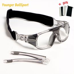 Outdoor Eyewear Myopia Basketball Glasses Sport Eyewear Football Eye Glasses Anti-Collision Glasses Removable Training Goggles Cycling Glasses 230526