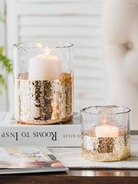 Candle Holders Wedding Holder Nordic Style Light Luxury Elegant Simple Decor Table Decoracion Hogar Moderno BG50CH