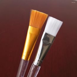 Makeup Brushes 1PC Mask Brush Dense Soft Hair Long Transparent Handle Face Skin Care Tools Convenient Comfortable Good Quality