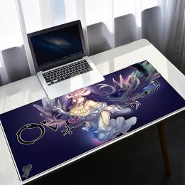 Rests ALBEDO Overlord Mouse Pad Gamer Gaming Mousepad Anime Large Mouse Pad Laptop Anime Mat Gaming Desk Pad XXL Play Mats For Gamers