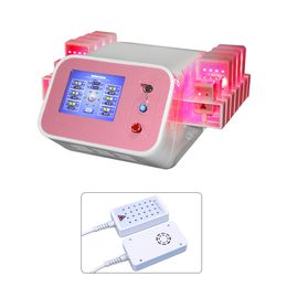 Slimming i lipo diode lipolaser portatil machine fat reduction removal 650nm 980nm dual wavelength beauty equipment with 12 paddles cost