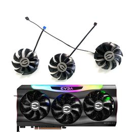 Pads For EVGA GeForce RTX3080 RTX 3090 FTW3 ULTRA Cooling Fan PLD09220S12H 87MM 4PIN RTX3090 3080 TI 3070 FTW3 ULTRA GPU FAN