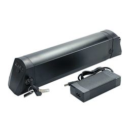 EU US Tax Included Down Tube Bottle 48V 10Ah 500W 750W Ebike Lithium Battery Pack with 54.6V 2A Charger